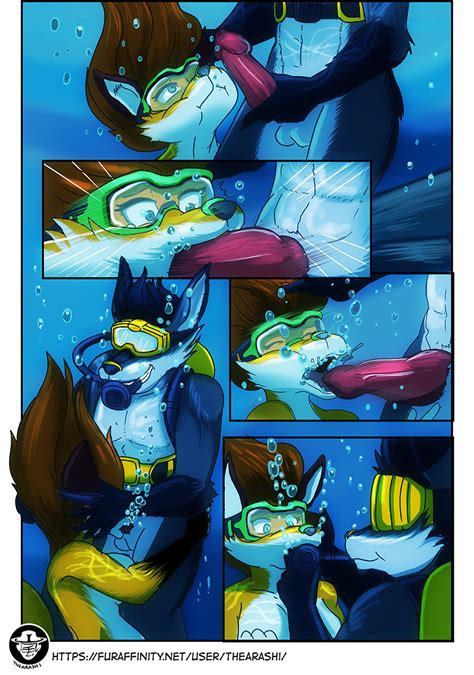 Comic Commission Raywolfhound Page 03 By Thearashi Hentai Foundry