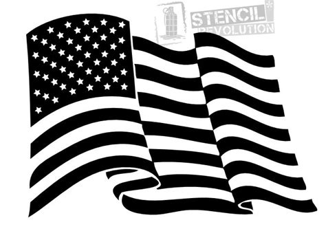 American Flag Stencil American Flag Drawing Flag Drawing American