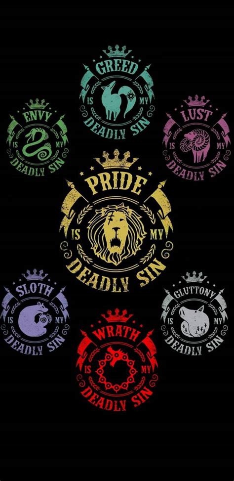 Seven Deadly Sins Logo Wallpapers Wallpaper Cave