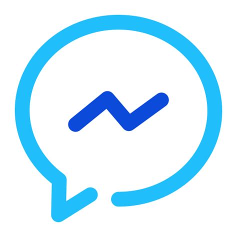 Messenger Chat Facebook Icon Free Download On Iconfinder
