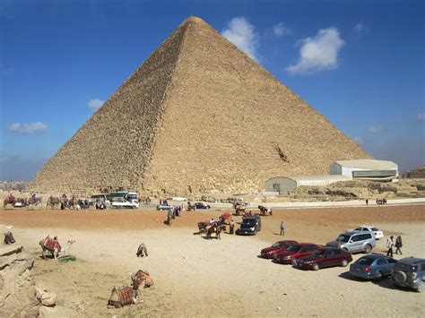 Great Pyramid Of Giza Illustration World History Encyclopedia