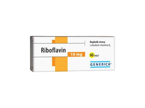 Generica Riboflavin 10 Mg 60 Tbl Mj Krasazdravicz
