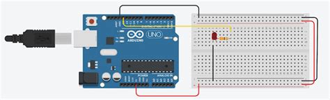 TinkerCad Tutorial Simple Arduino LED Blink