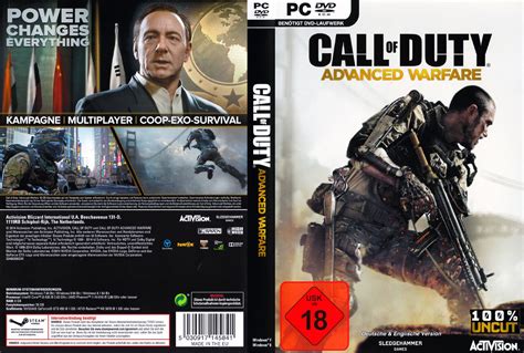Call Of Duty Advanced Warfare Custom German Pc Cover Advanced Warfare Call Of Duty