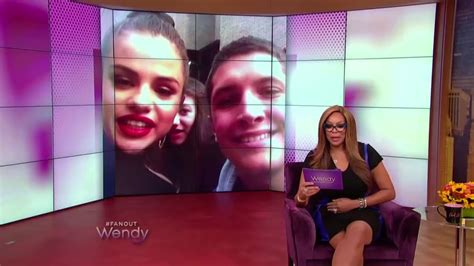 Celebrity Fan Out Wendy Williams Show Youtube