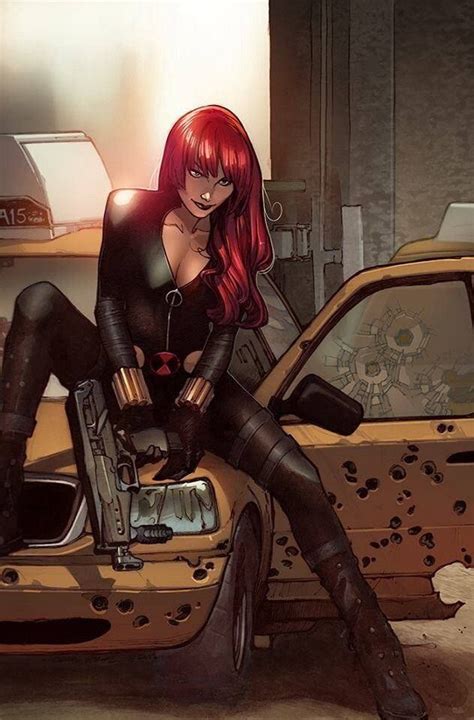 30 Ilustraciones De Black Widow La Reina De Marvel Black Widow