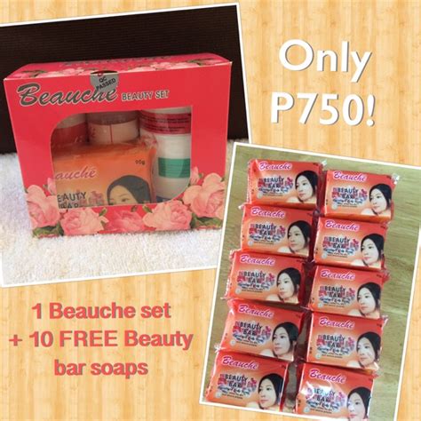 Beauche Set 10 Beauty Bar Soaps Shopee Philippines