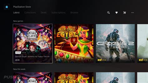 Ps5 Ps Store Now Shows Latest Games In New Section Push Square