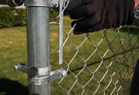 Guide To Installing A Chain Link Fence At The Home Depot
