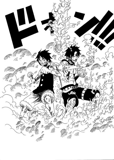 Luffy And Ace By Dandanxd On Deviantart