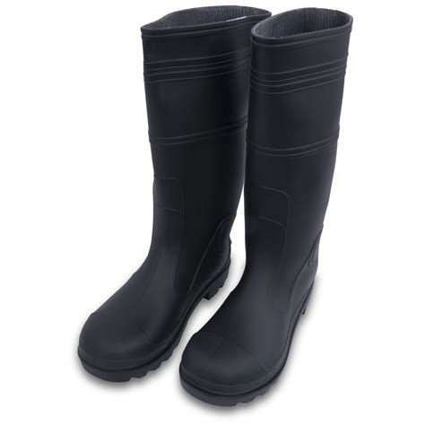 Marshalltown Lined Black Rubber Boots 11 At