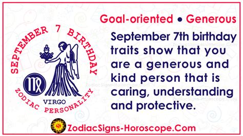 September 7 Zodiac Virgo Horoscope Birthday Personality And Lucky Things
