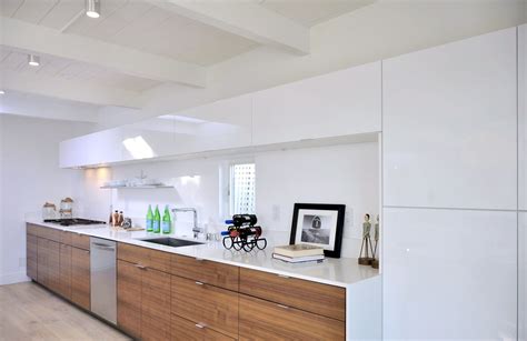 Ikea® Kitchen With Semihandmade Flatsawn Walnut Fronts House Kitchen