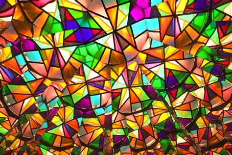 Colored Glass Pieces Stock Photo Image Of Edge Backlight 652178