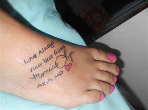 Tattoo In Memory Of Best Friend♥ Tattoo In Memory Pretty Tattoos