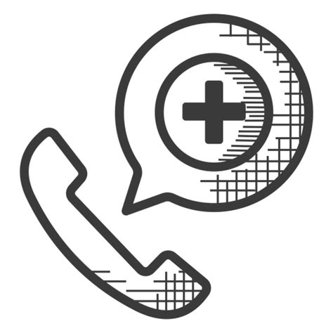 Emergency Phone Call Black And White Icon Transparent Png And Svg