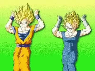 Dragon ball z fusion dance gif. Goku Dance GIF - Goku Dance Silly - Discover & Share GIFs