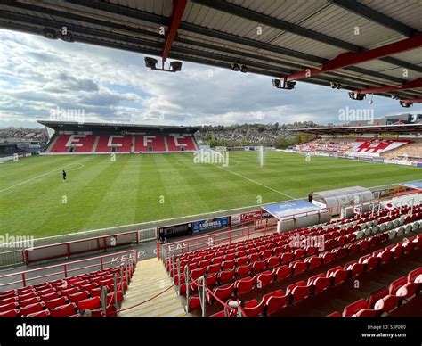 A View Of St James Park Home To Exeter City Fc Ahead Of The Efl League Two Game Between Exeter