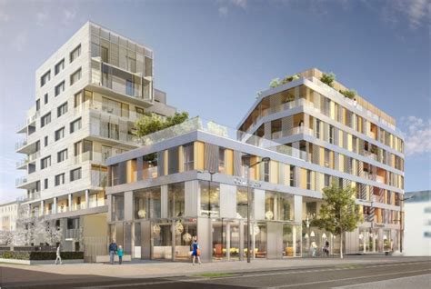 Nouveaux Bâtiments à Lyon Confluence Autour De La Place Denuzière