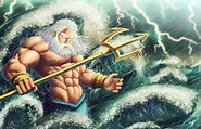 Poseidon's wrath on Behance