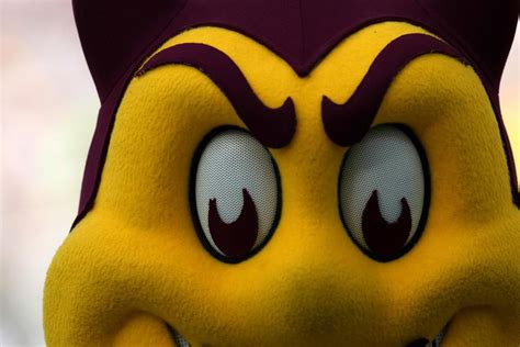 Arizona Arizona State Mascots In Fight As Sun Devils Score A Td