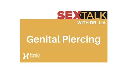 Genital Piercing Sex Talk Youtube