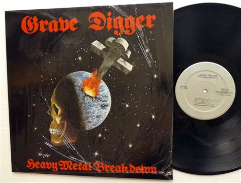 Grave Digger Heavy Metal Breakdown Lp Mint 1984 German