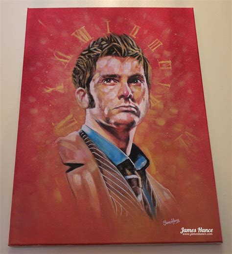 James Hance Dr Who Doctor Who Fan Art Bbc Doctor Who 10th Doctor