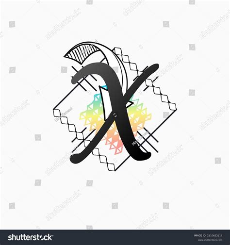 Logo Design Alphabet X Stock Illustration 2210622617 Shutterstock