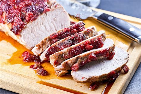 Cook once, eat twice with these recipes. Cranberry Sauce Pork Loin Roast | Roti n Rice
