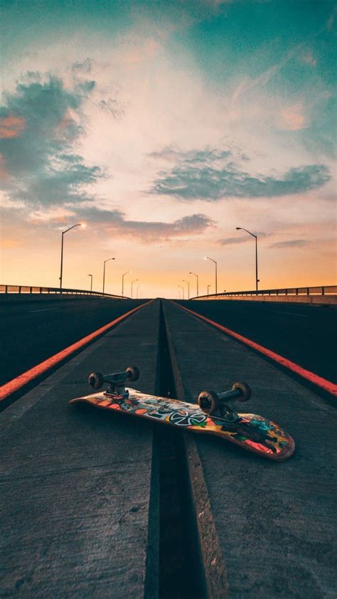 Aesthetic Skateboarding Sunset Wallpapers Wallpaper Cave