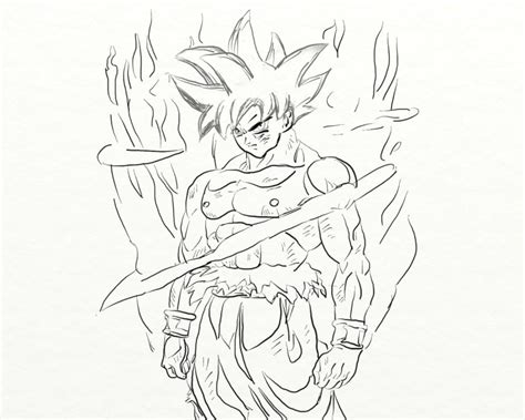 48 Son Goku Ultra Instinct Ausmalbild Vrogue Co