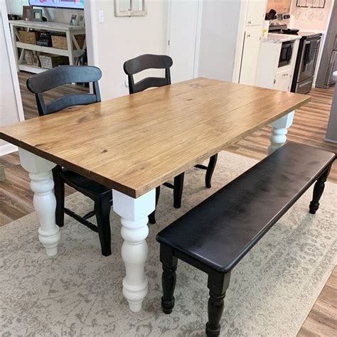 Buy farmhouse tables and get the best deals at the lowest prices on ebay! Unfinished Farmhouse Dining Table Legs- Wood Legs. Turned ...