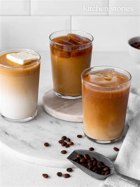 Cold Brew Latte 3 Ways Kitchen Stories Recipe And Video