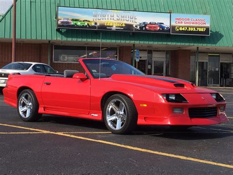 Used 1992 Chevrolet Camaro Rs Convertible With New Red Paint 305 V8