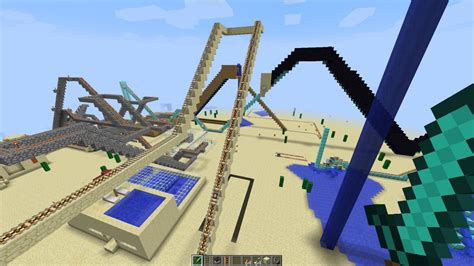 Roller Coaster Theme Park Minecraft Project