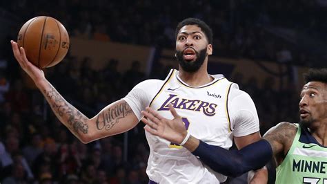 Nba Scores Anthony Davis Stats Los Angeles Lakers News Results