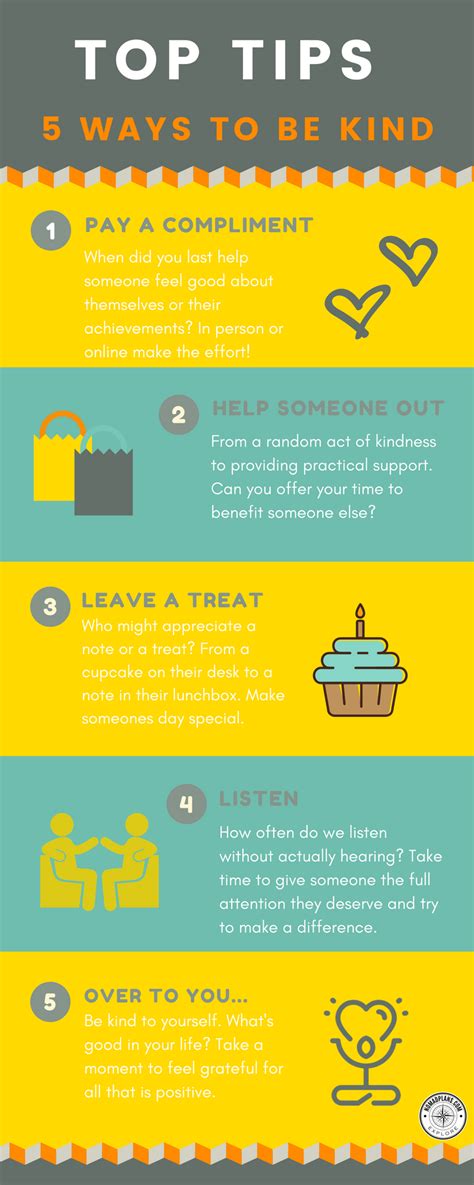 top tips on showing kindness to others