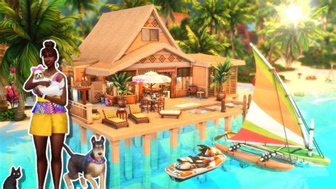 Renovating Lagoon Look For My Sim The Sims 4 Speed Build No Cc