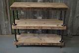 Pictures of Industrial Reclaimed Wood Shelves
