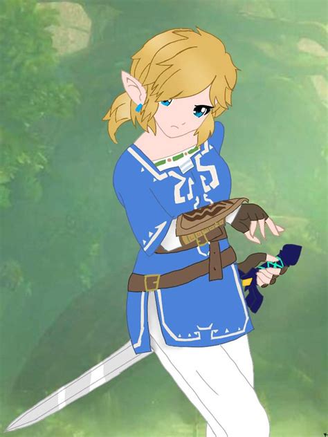 Legend Of Zeld Breath Of The Wild Link Genderbend Zelda Amino