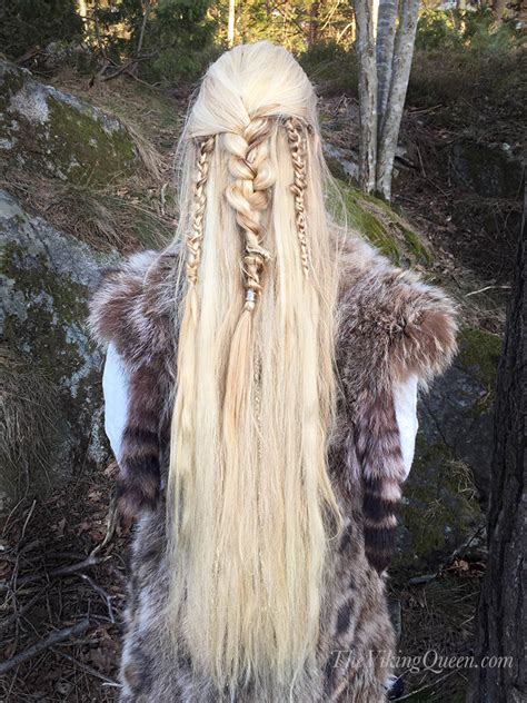 It's a classic, basically — when we say viking there are lots of cool female viking hairstyles — like a high crown braid, a shaved warrior style (yes, the. TheVikingQueen | Hair styles, Viking hair, Medieval hairstyles