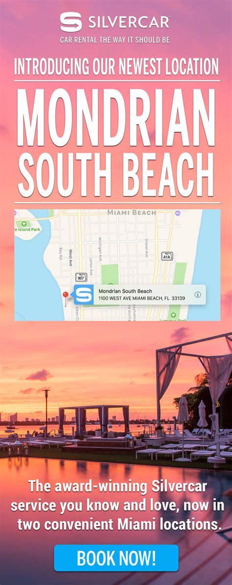 Silvercars Newest Location Miami Beach South Beach Gate To Adventures