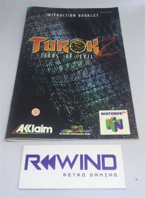 Turok Seeds Of Evil N Rewind Retro Gaming