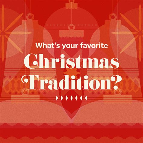 Whats Your Favorite Christmas Tradition Sunday Social