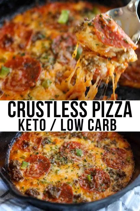Are you craving pizza but want to stick to your keto diet? Mouthwatering Keto Crustless Pizza (Quick & Easy) | Recipe ...