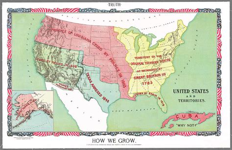 United States Map Manifest Destiny