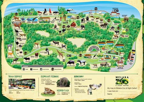 Weikeys Design Collection The Zoo Map Design