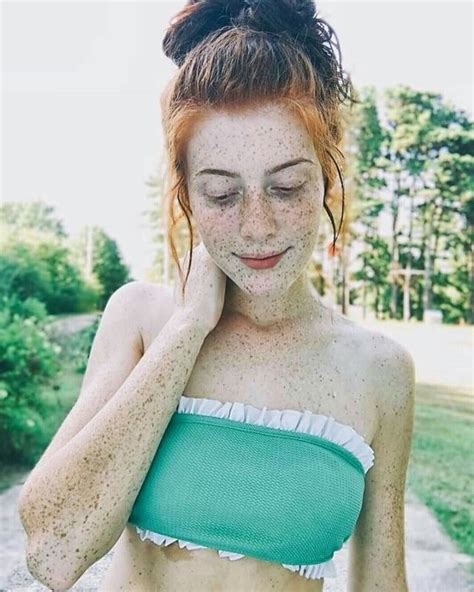Another Freckled Goddess R Redheadbeauties