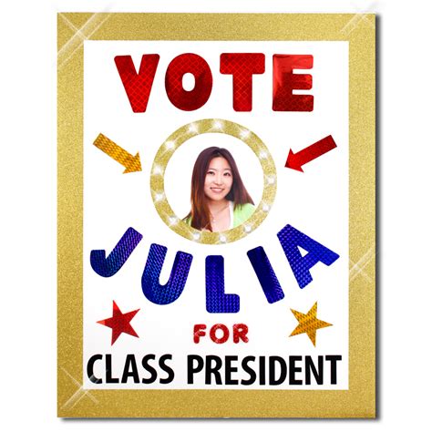 Submitted 2 years ago by troldkvinde. Class President Poster Idea | Julia for President